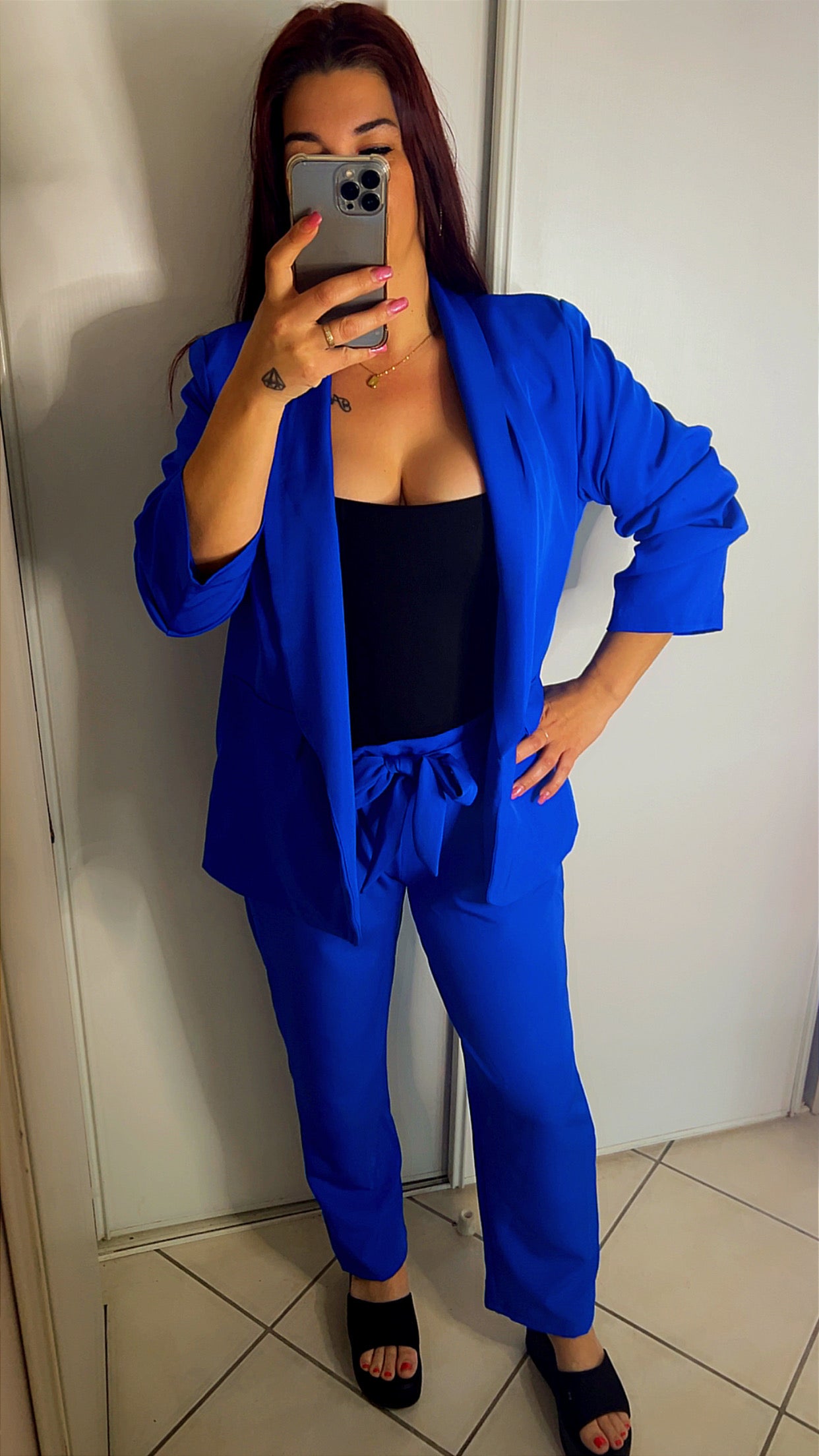 Ensemble pantalon blazer Alma